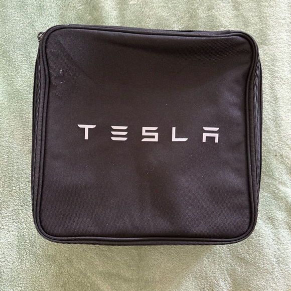 Tesla Other - OEM Tesla Storage Bag Empty Pouch Mobile Connector Charger Kit USED